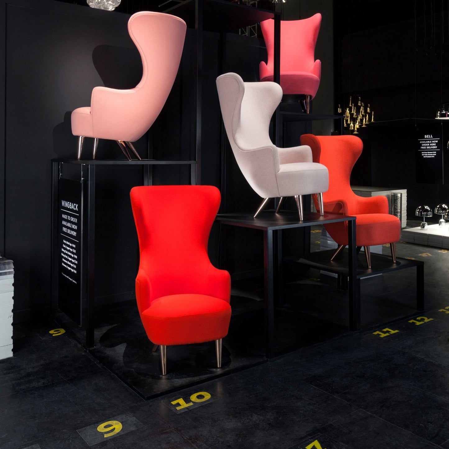 Wingback Micro Dining Chair