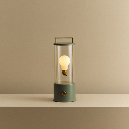 The Muse 2.0 Portable Lamp in Pleasure Garden Green