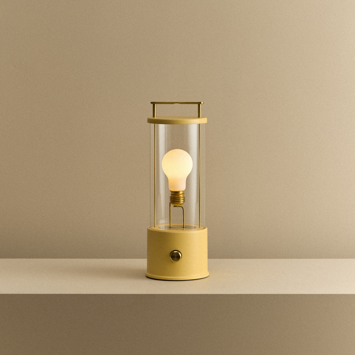 The Muse 2.0 Portable Lamp in Posset Yellow
