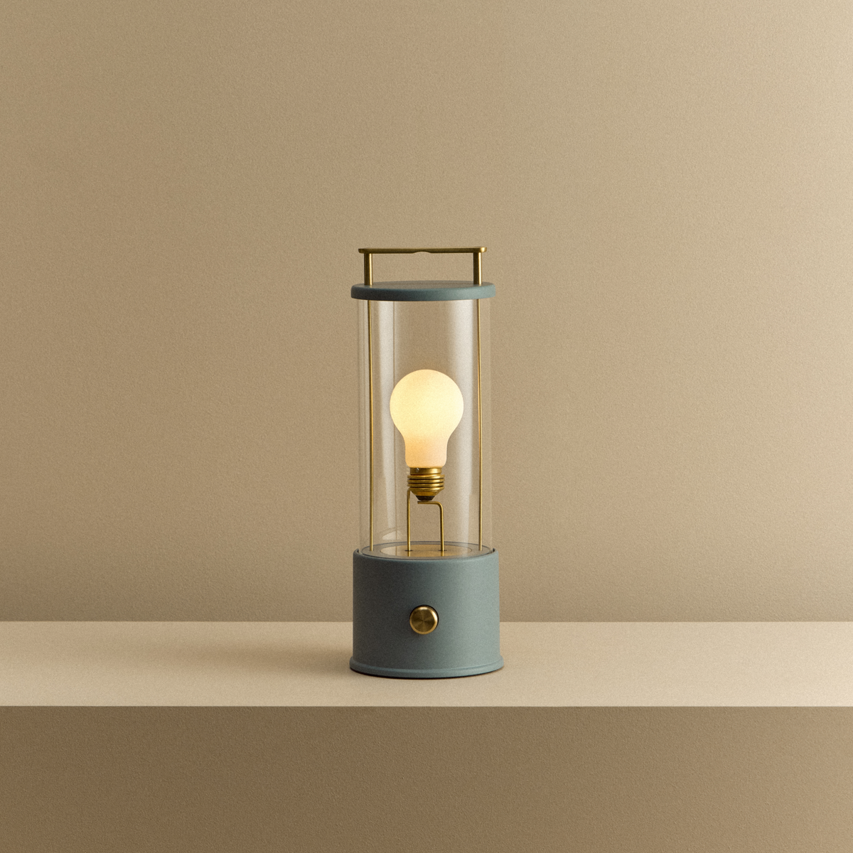 The Muse 2.0 Portable Lamp in Selvedge Blue