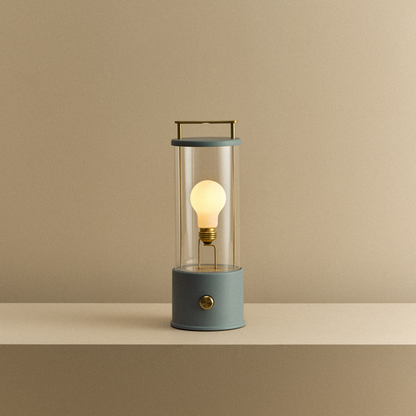 The Muse 2.0 Portable Lamp in Selvedge Blue