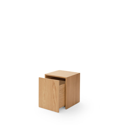 Mass Side Table With Drawer