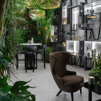 Wingback Micro Dining Chair
