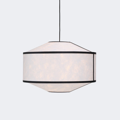 New Works Kite Pendant Lamp White and Black Tyvek Ø65