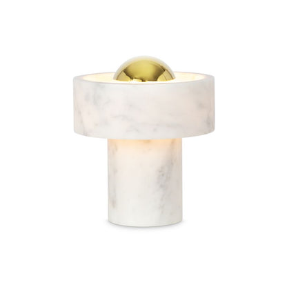 Stone portable lamp